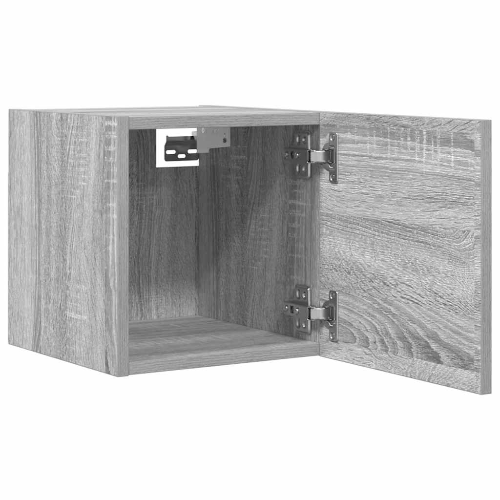 Meubles TV muraux 2 pcs Sonoma gris 30,5x30x30 cm - XIOS