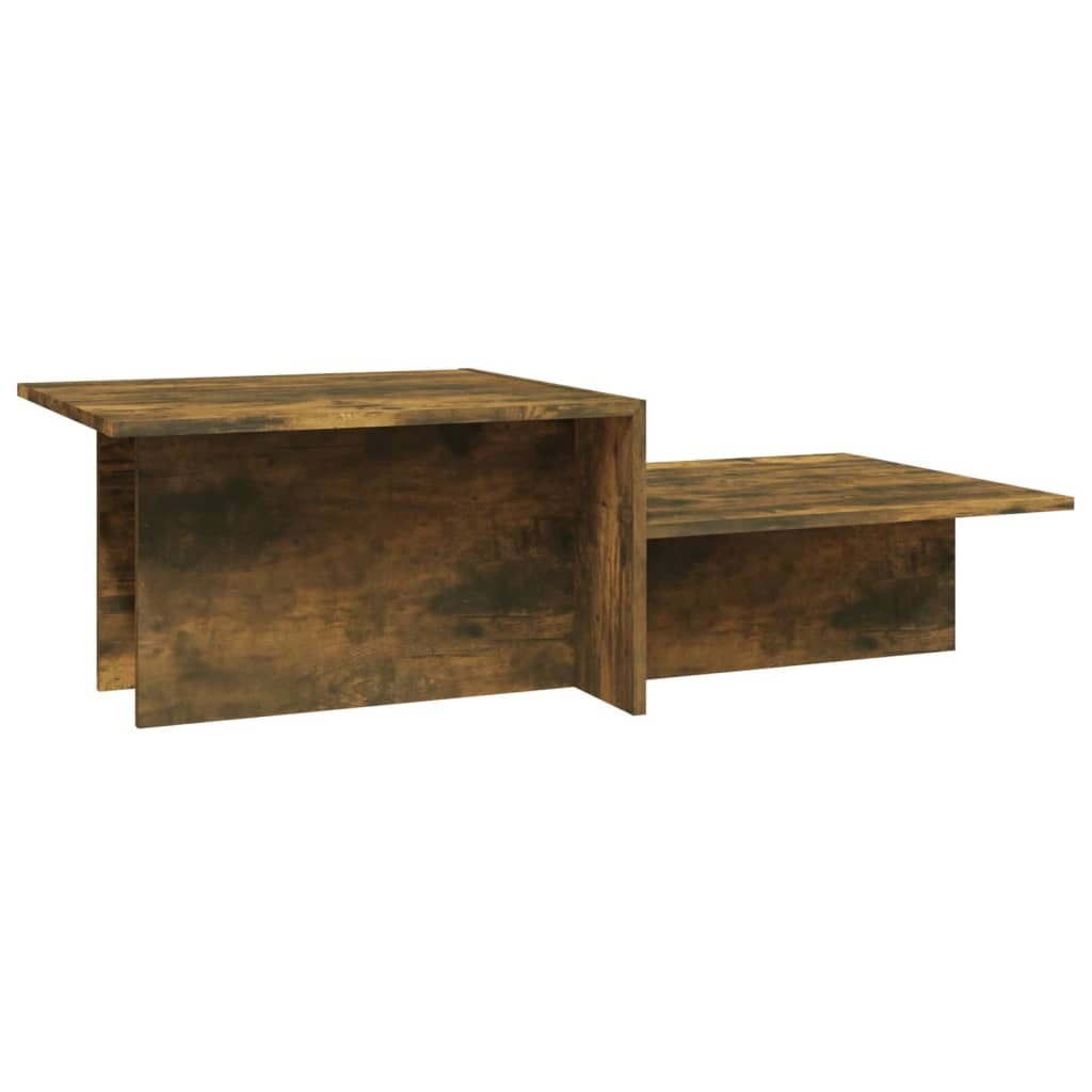 Table basse Chêne fumé 111,5x50x33 cm Bois d'ingénierie - XIOS
