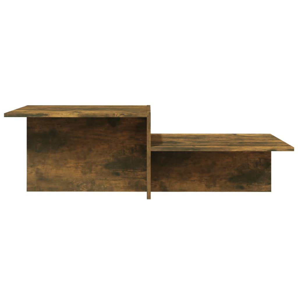 Table basse Chêne fumé 111,5x50x33 cm Bois d'ingénierie - XIOS