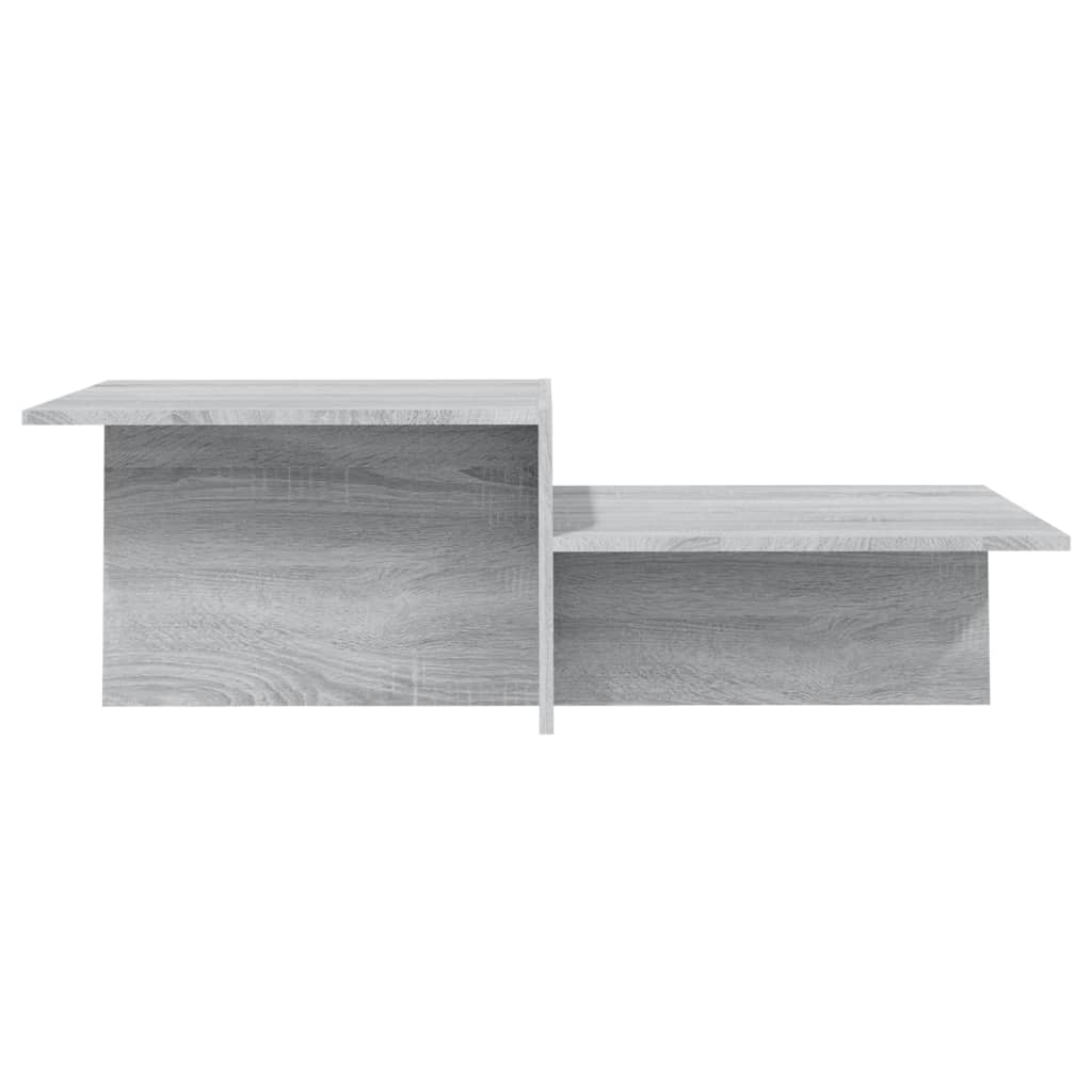 Table basse Sonoma gris 111,5x50x33 cm Bois d'ingénierie - XIOS