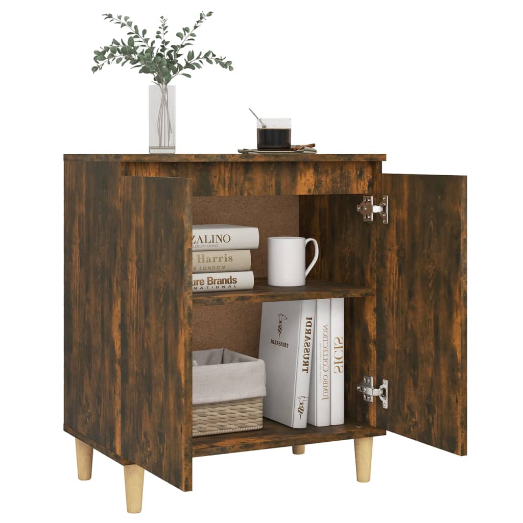 Buffet Chêne fumé 60x35x70 cm Bois d'ingénierie - XIOS