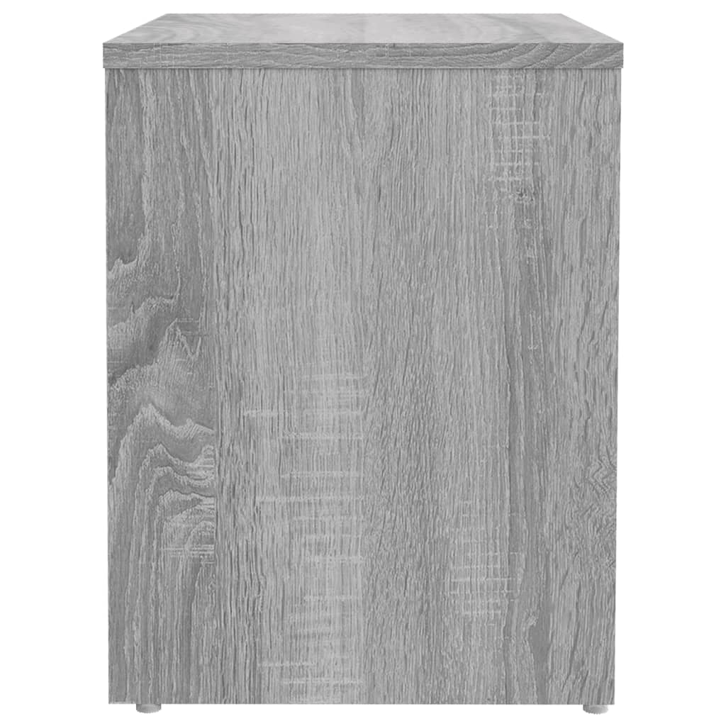 Tables de chevet 2 pcs Sonoma gris 40x30x40 cm Bois ingénierie - XIOS