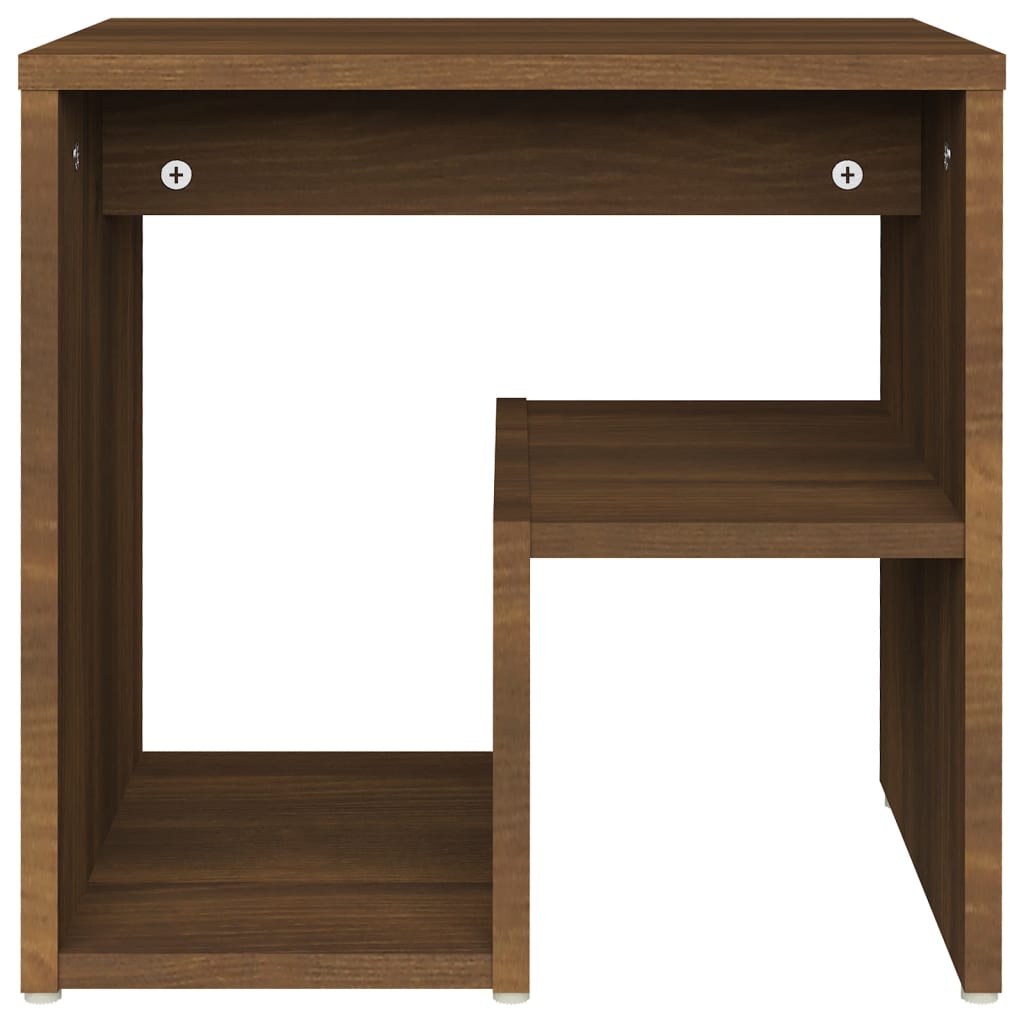 Tables de chevet 2 pcs Chêne marron 40x30x40 cm Bois ingénierie - XIOS