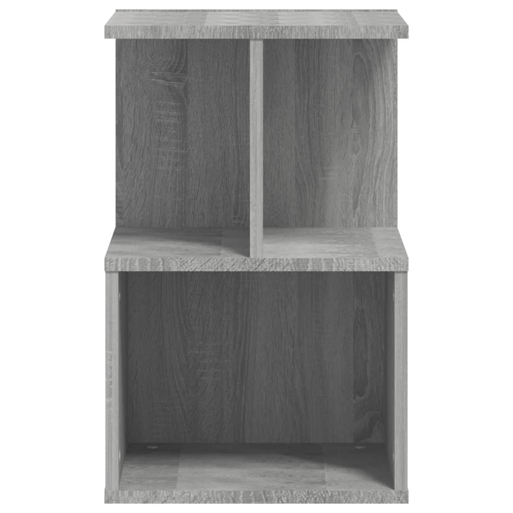 Table de chevet Sonoma gris 35x35x55 cm Bois d'ingénierie - XIOS
