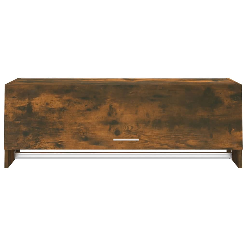 Garde-robe Chêne fumé 100x32,5x35 cm Bois d'ingénierie - XIOS