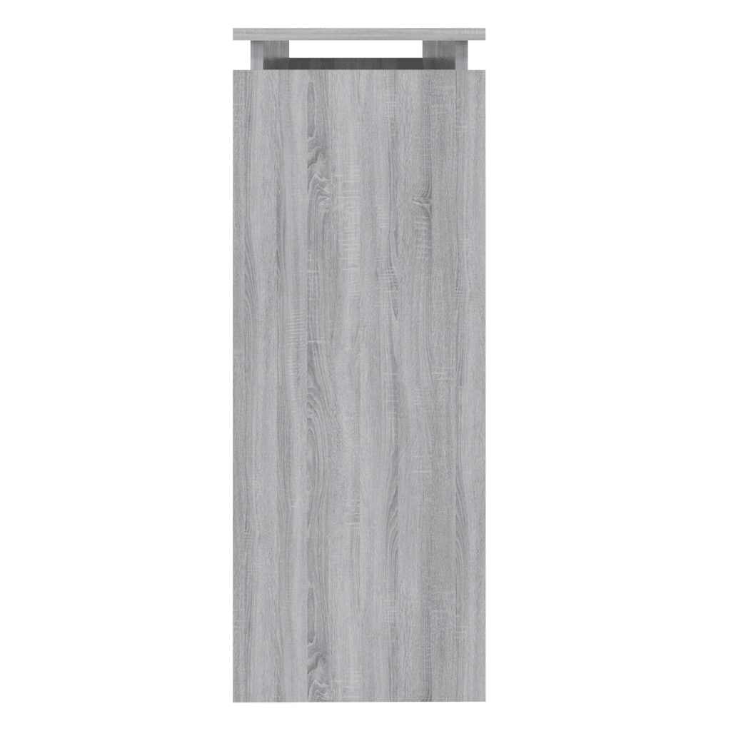 Table console Sonoma gris 102x30x80 cm Bois d'ingénierie - XIOS