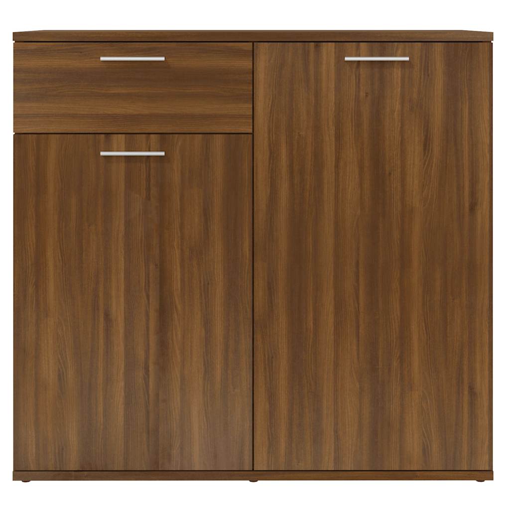 Buffet Chêne marron 80x36x75 cm Bois d'ingénierie - XIOS