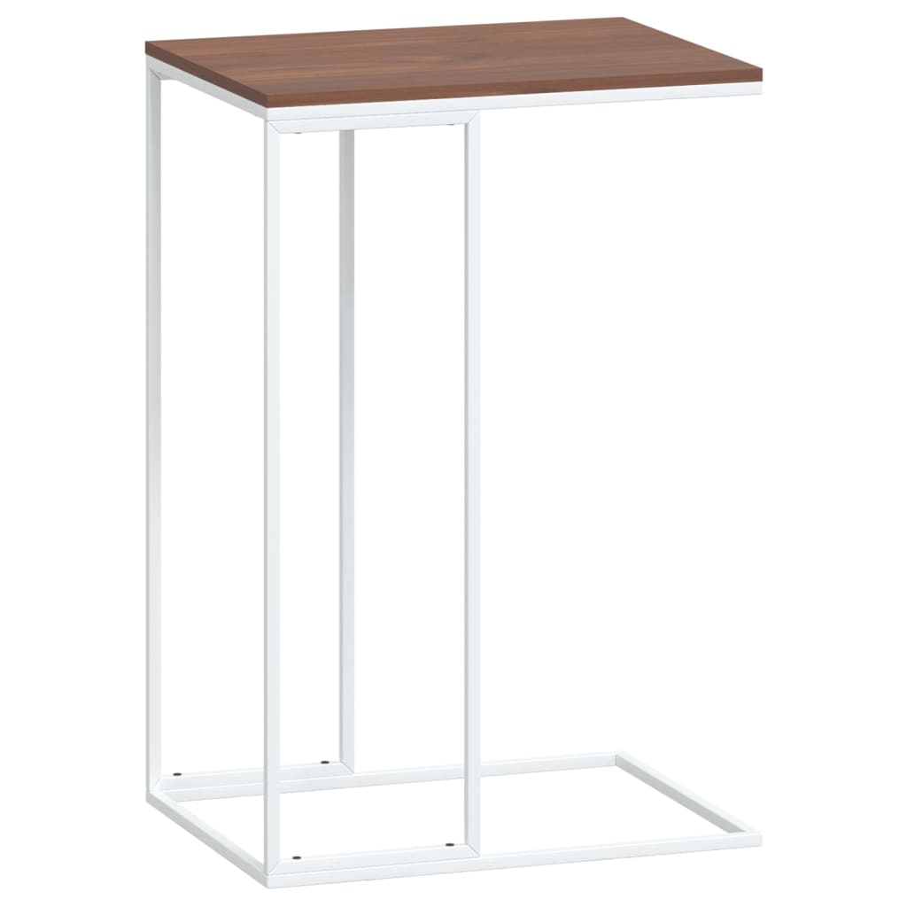 Table d'appoint Blanc 40x30x59 cm Bois d'ingénierie - XIOS