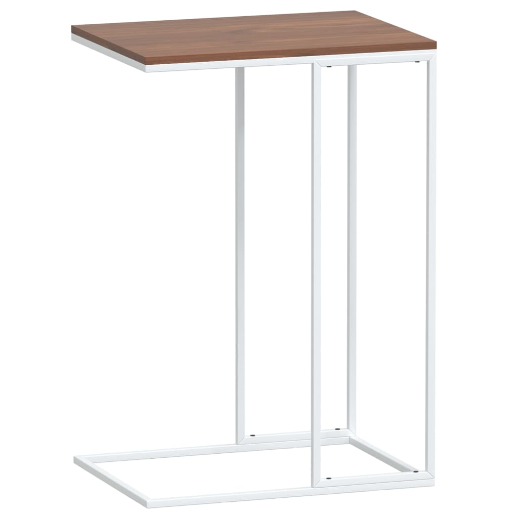 Table d'appoint Blanc 40x30x59 cm Bois d'ingénierie - XIOS