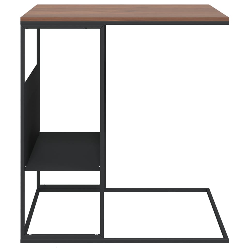 Table d'appoint Noir 55x36x59,5 cm Bois d'ingénierie - XIOS