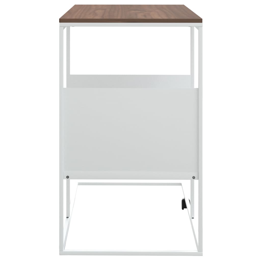 Table d'appoint Blanc 55x36x59,5 cm Bois d'ingénierie - XIOS