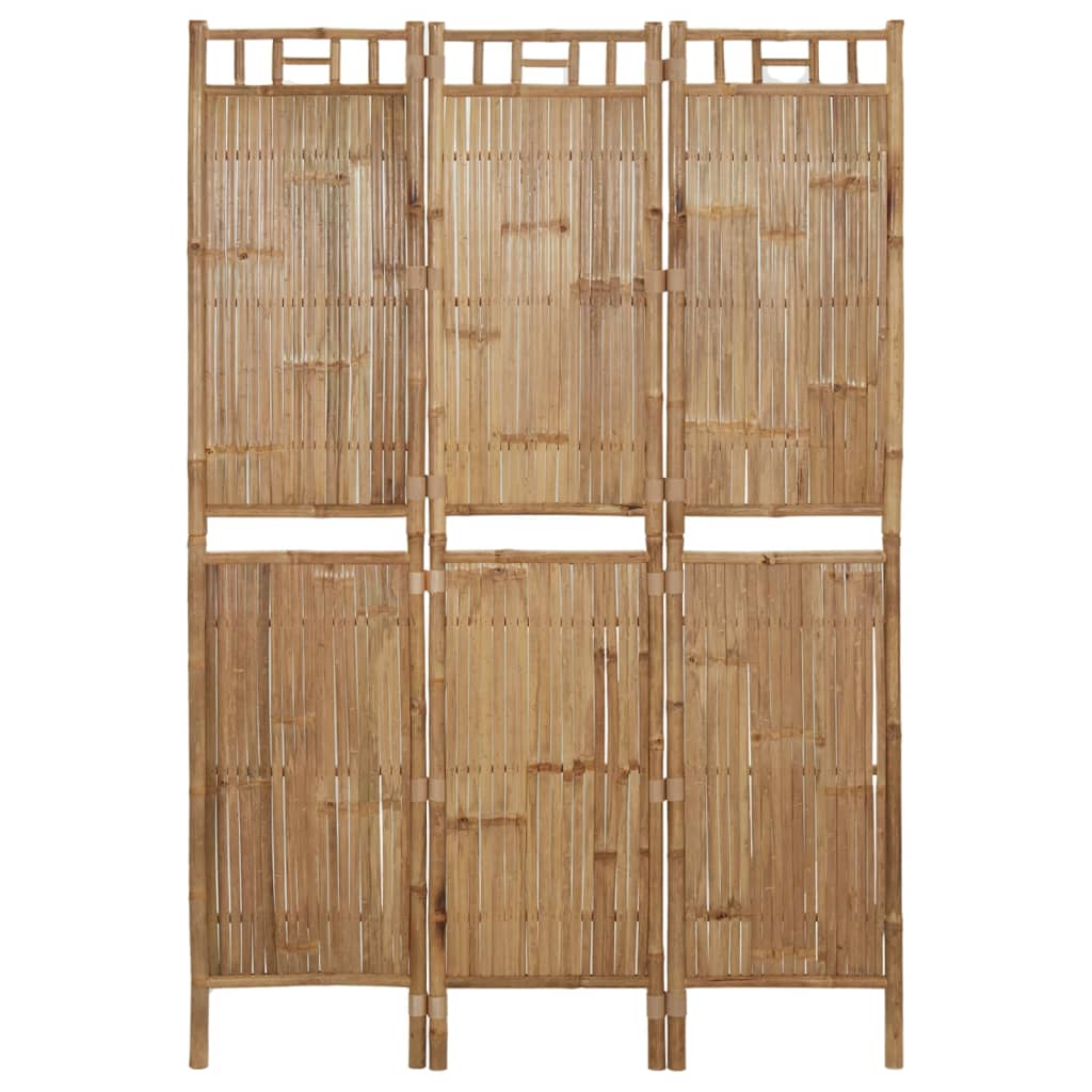Cloison de séparation 3 panneaux Bambou 120x180 cm XIOS