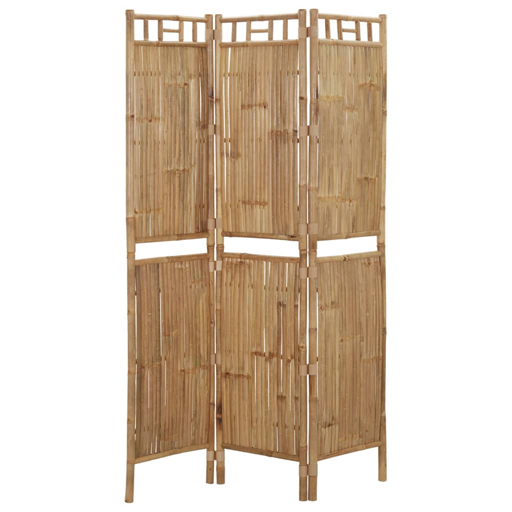 Cloison de séparation 3 panneaux Bambou 120x180 cm - XIOS