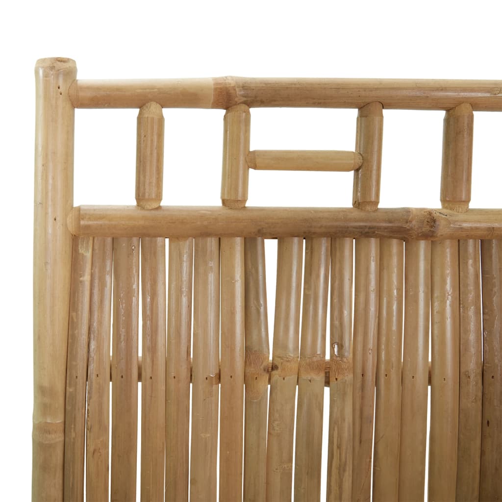 Cloison de séparation 5 panneaux Bambou 200x180 cm - XIOS