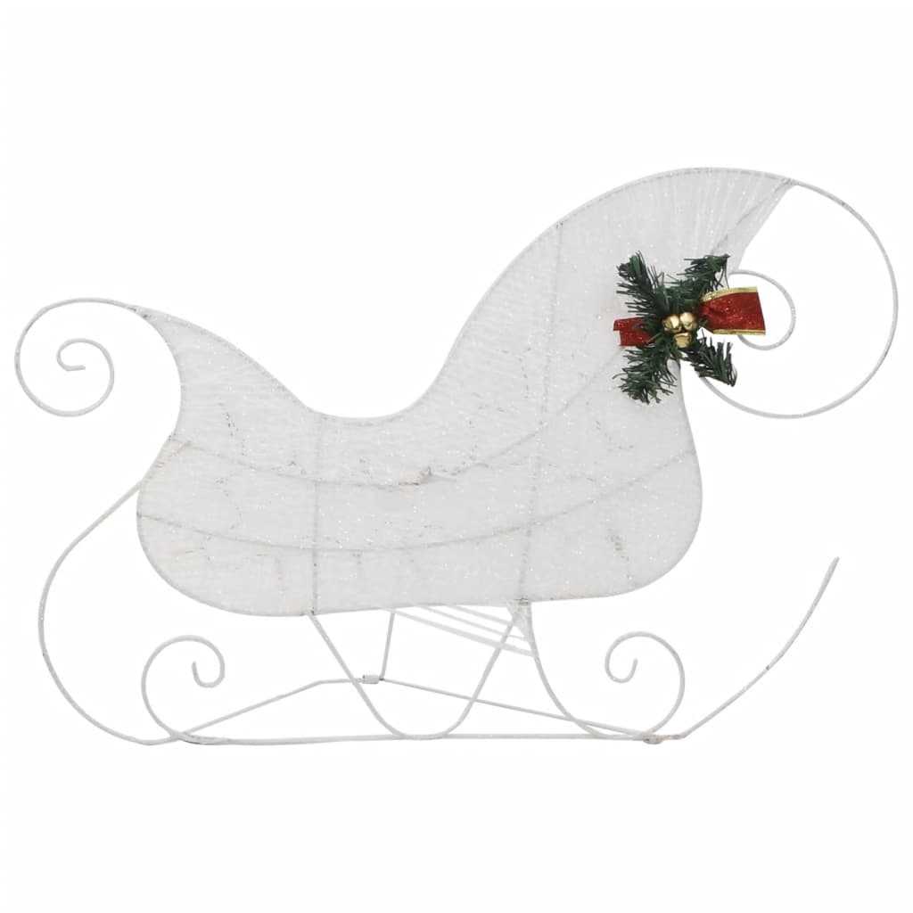 Décoration de Noël Renne et traîneau 100 LED extérieur blanc - XIOS