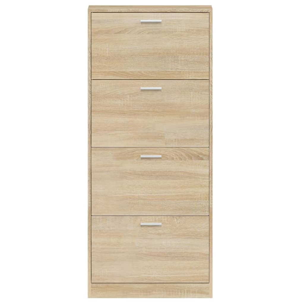 Armoire à chaussures Chêne 59x17x150 cm Bois d'ingénierie - XIOS