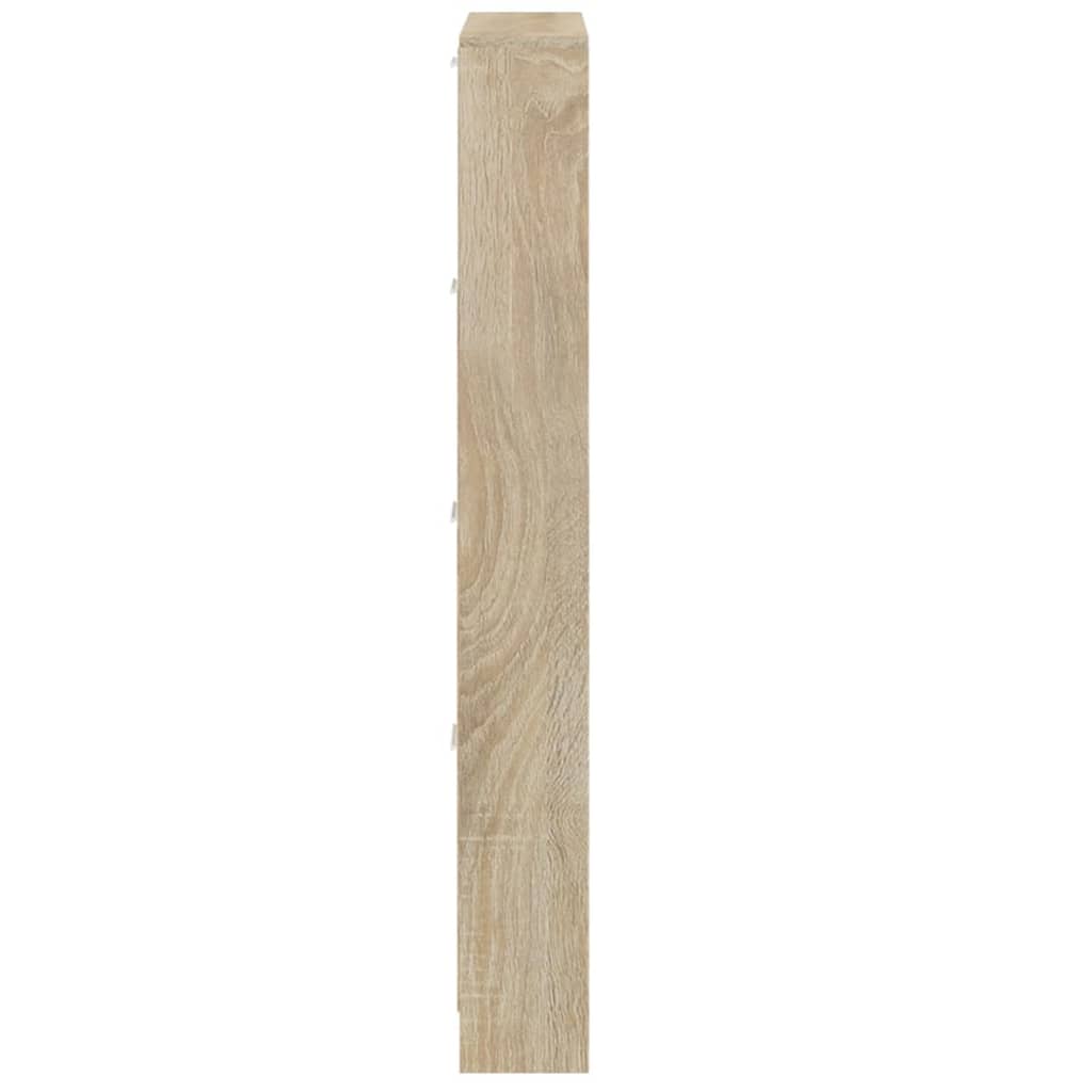 Armoire à chaussures Chêne 59x17x150 cm Bois d'ingénierie - XIOS