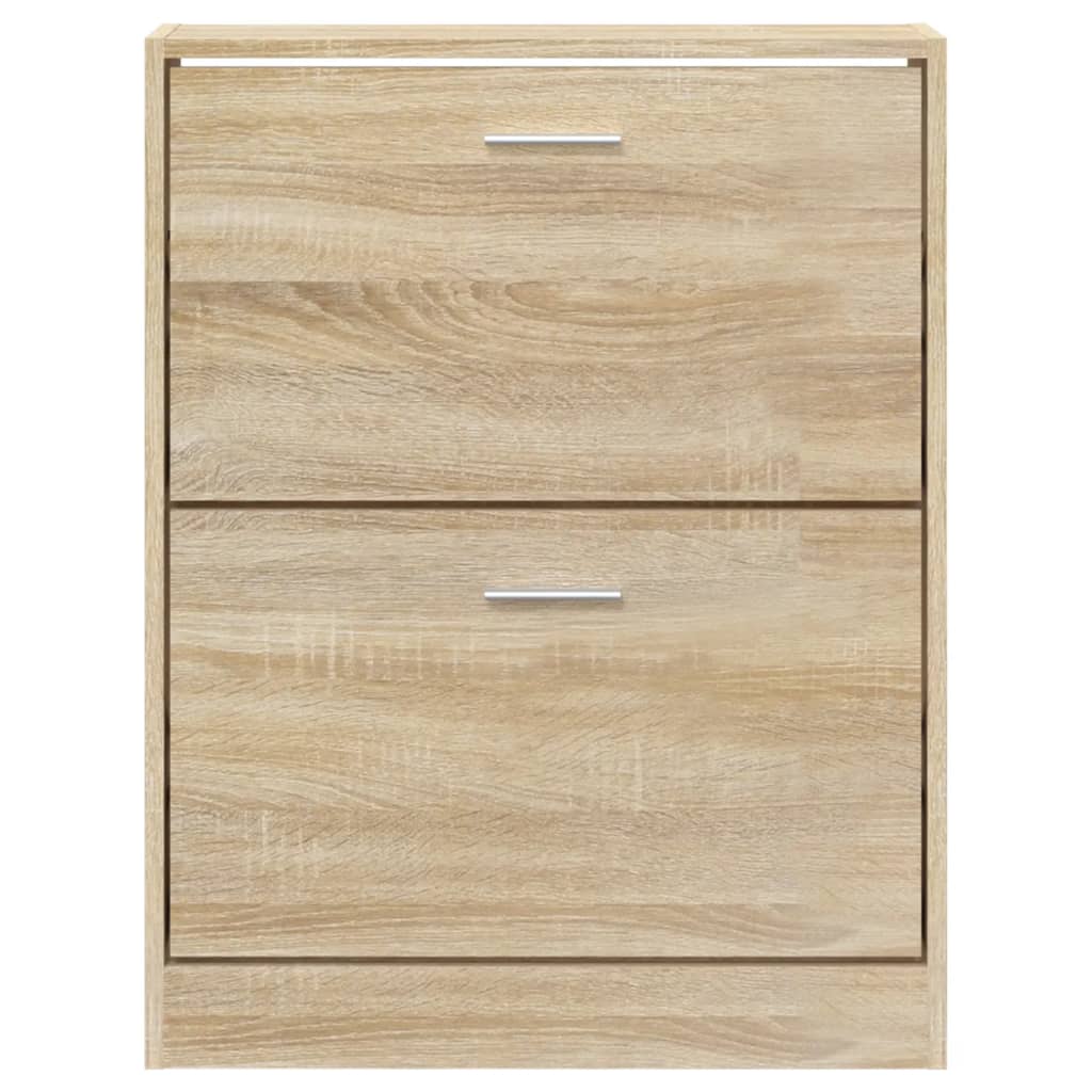 Armoire à chaussures Chêne 59x17x81 cm Bois d'ingénierie - XIOS