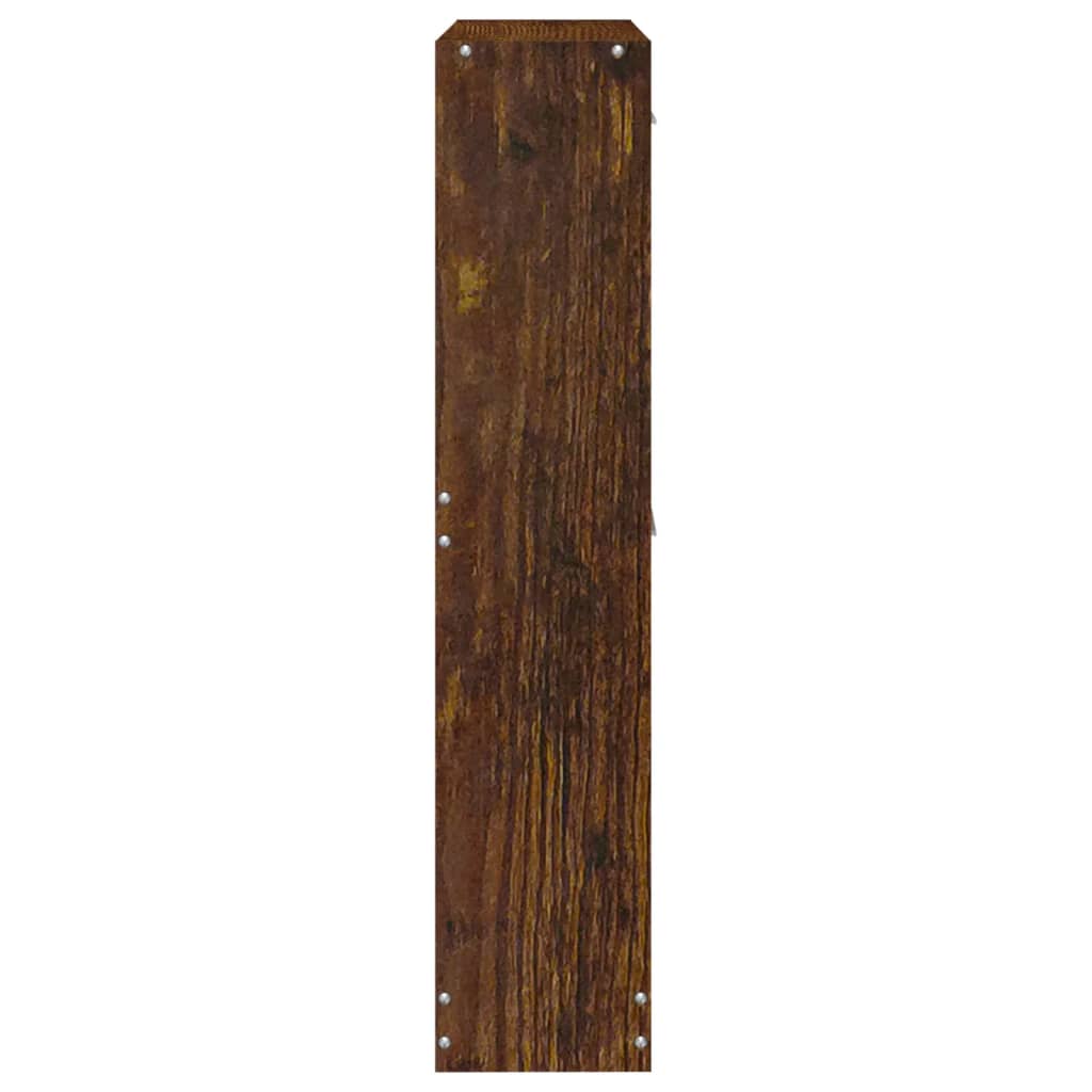 Armoire à chaussures Chêne fumé 59x17x81 cm Bois d'ingénierie - XIOS