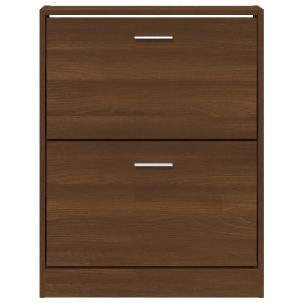 Armoire à chaussures Chêne marron 59x17x81 cm Bois d'ingénierie - XIOS