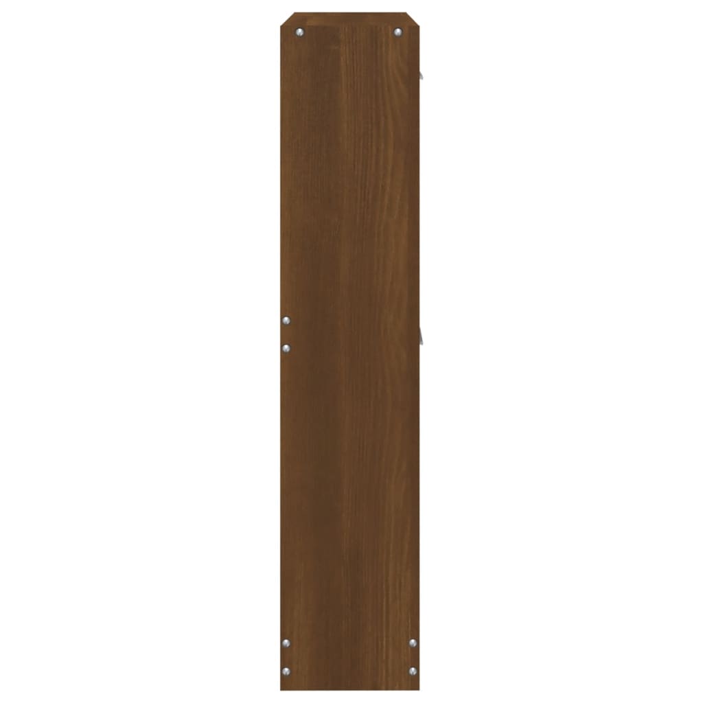 Armoire à chaussures Chêne marron 59x17x81 cm Bois d'ingénierie - XIOS