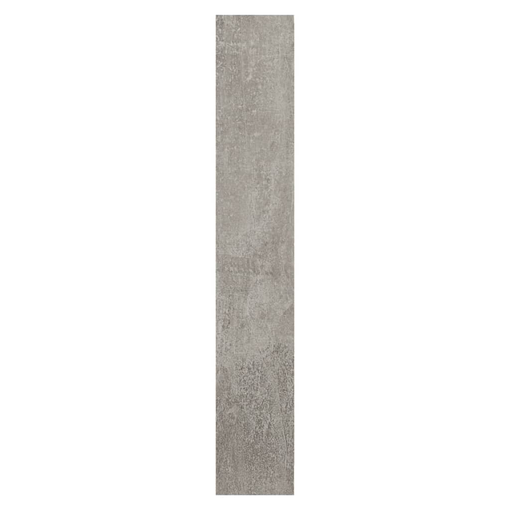 Armoire à chaussures Gris béton 63x24x147 cm Bois d'ingénierie - XIOS