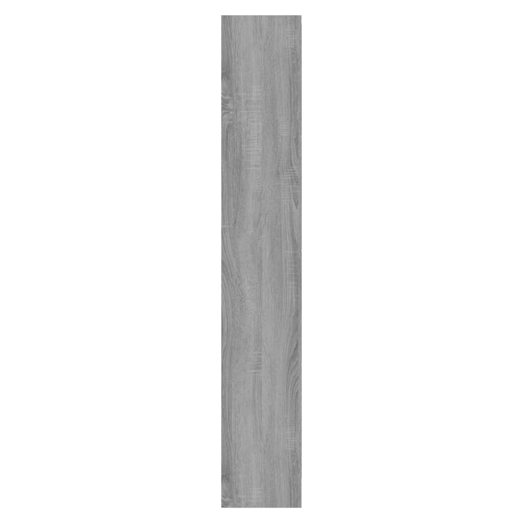 Armoire à chaussures Sonoma gris 63x24x147 cm Bois d'ingénierie - XIOS
