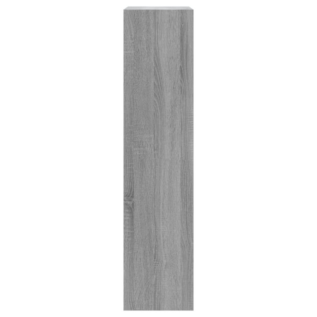 Armoire à chaussures Sonoma gris 63x24x103 cm Bois d'ingénierie - XIOS