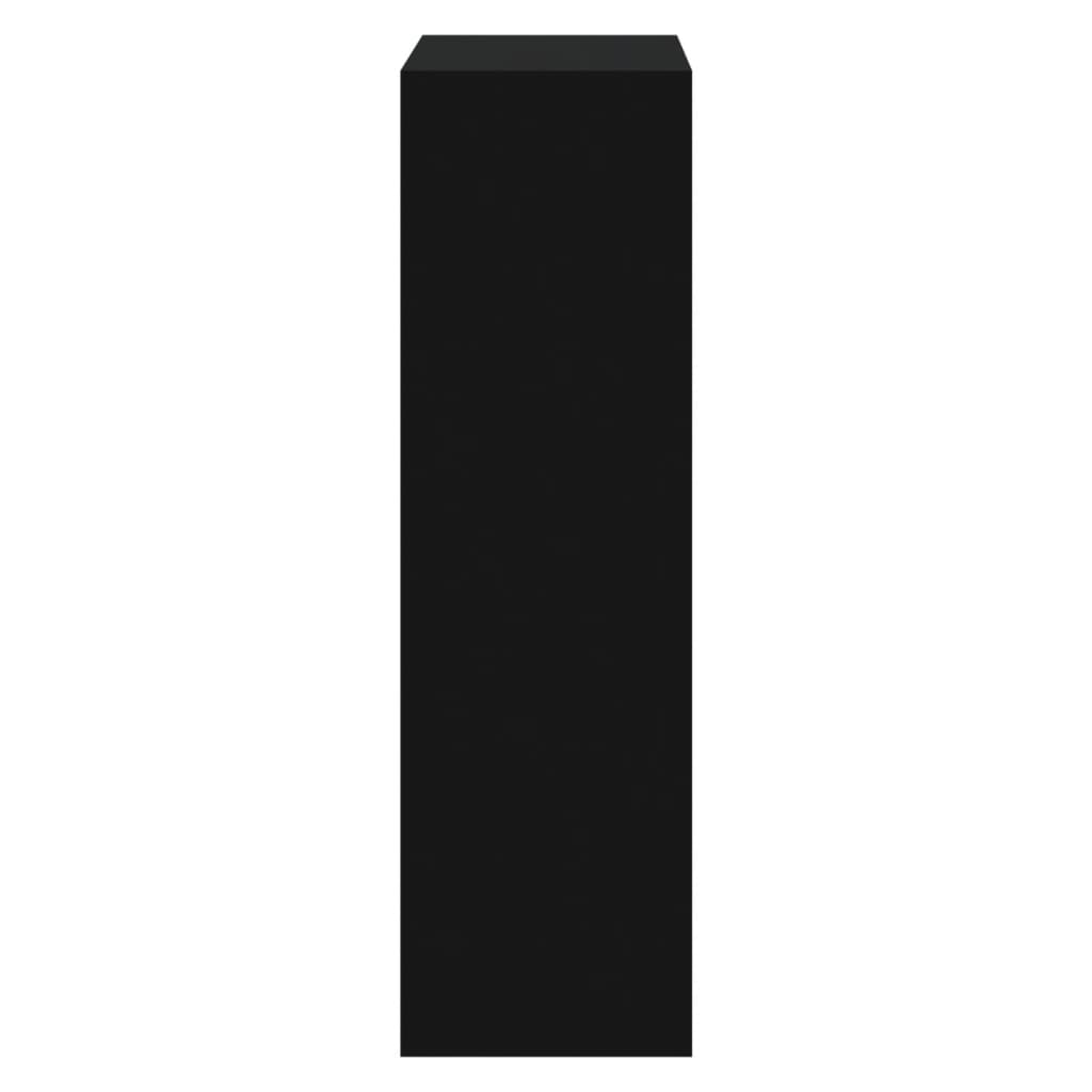 Armoire à chaussures Noir 63x24x81 cm Bois d'ingénierie - XIOS