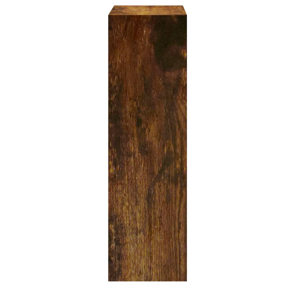 Armoire à chaussures Chêne fumé 63x24x81 cm Bois d'ingénierie - XIOS