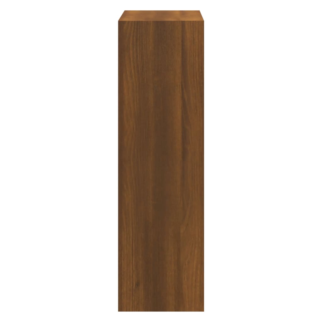 Armoire à chaussures Chêne marron 63x24x81 cm Bois d'ingénierie - XIOS