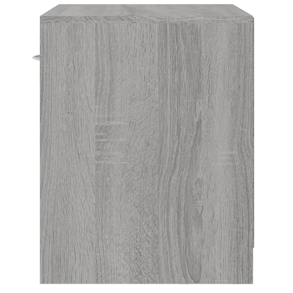 Tables de chevet 2 pcs avec tiroir Sonoma gris - XIOS