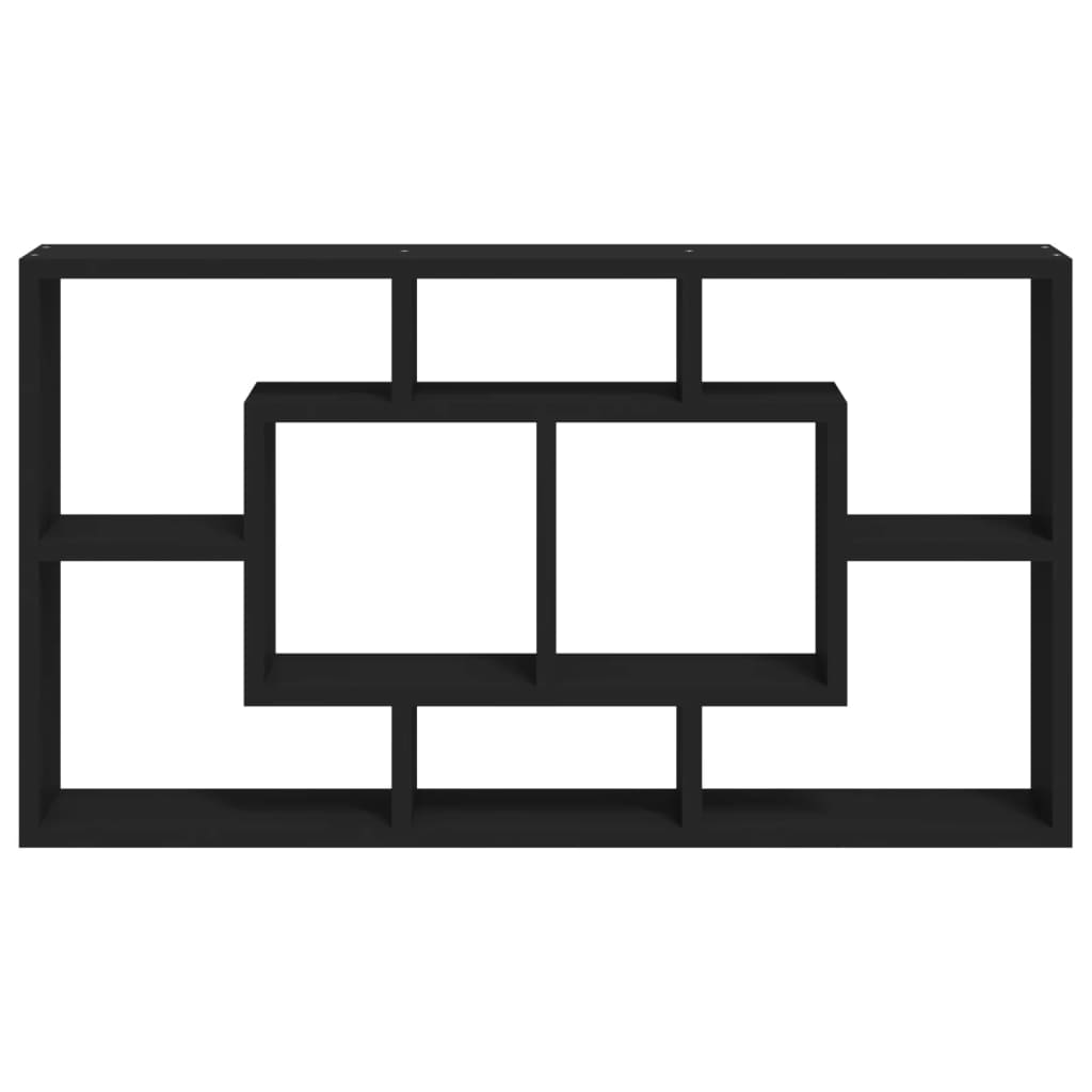Étagère murale 8 compartiments Noir - XIOS