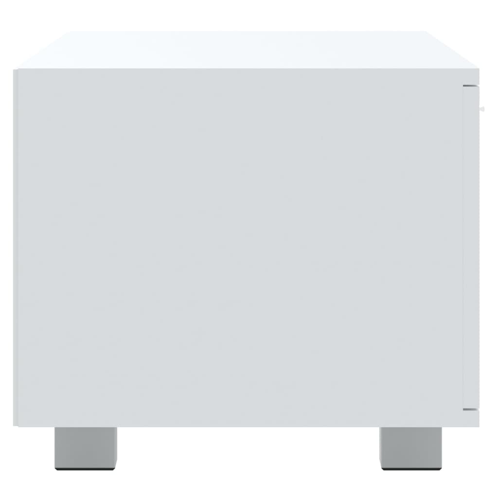 Meuble TV Blanc 120x40,5x35 cm Bois d'ingénierie Meubles TV vidaXL   
