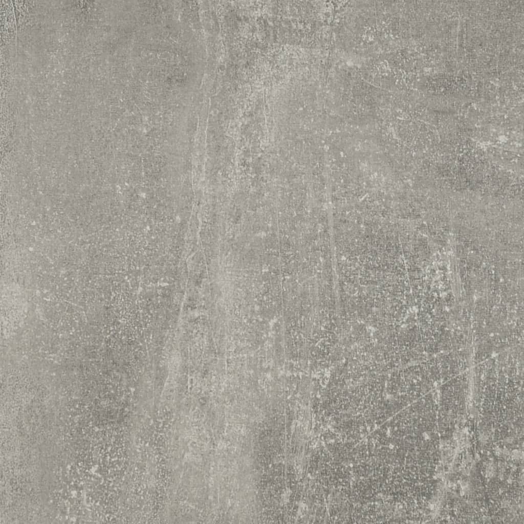 Banc à chaussures Gris béton 80x24x45 cm Bois d'ingénierie - XIOS