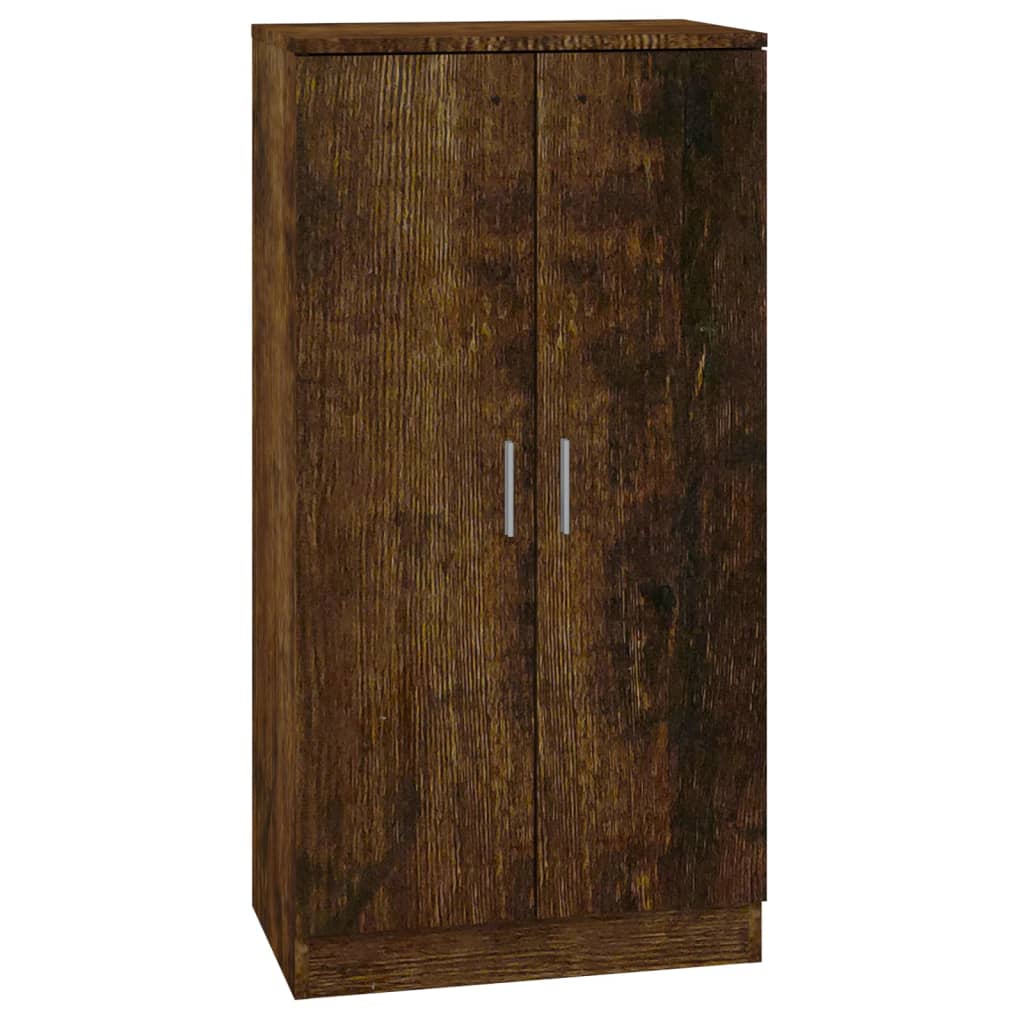 Armoire à chaussures Chêne fumé 55x35x108 cm Bois d'ingénierie - XIOS
