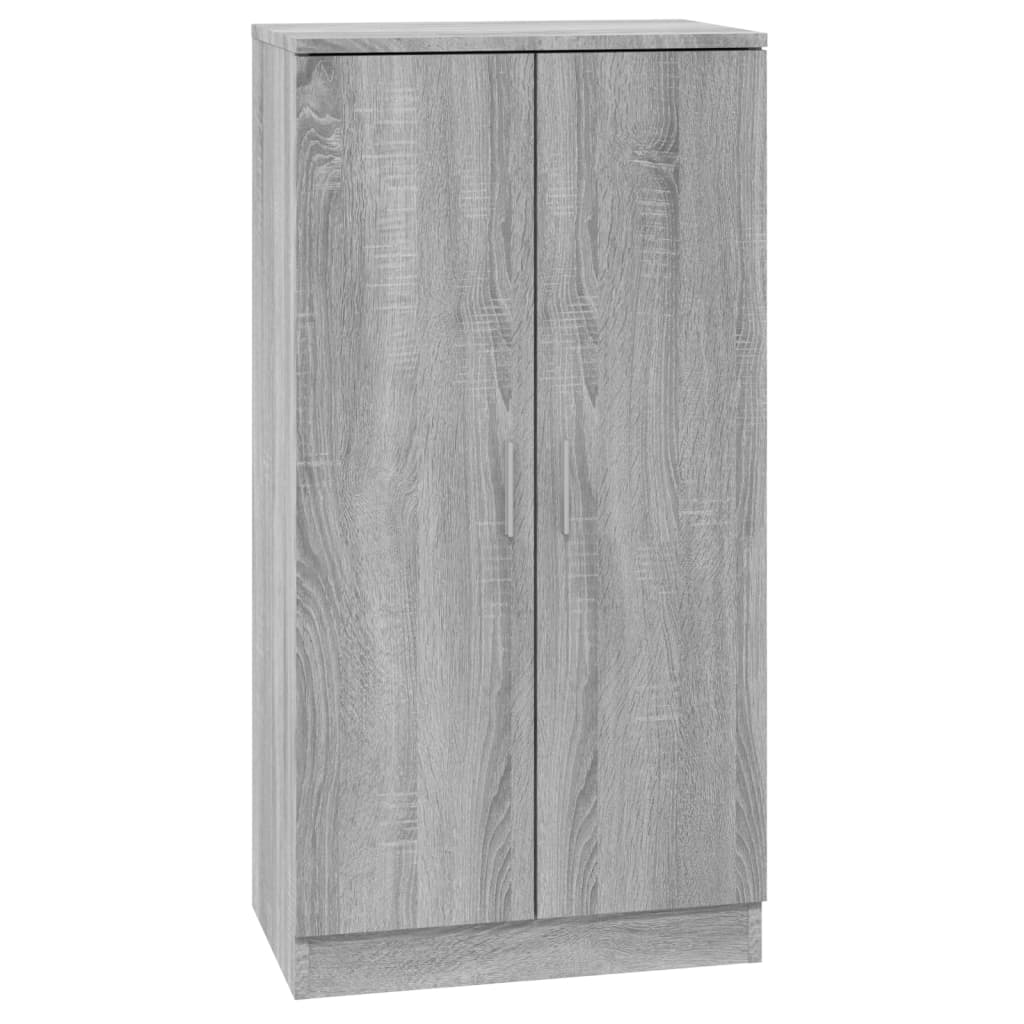 Armoire à chaussures Sonoma gris 55x35x108 cm Bois d'ingénierie - XIOS