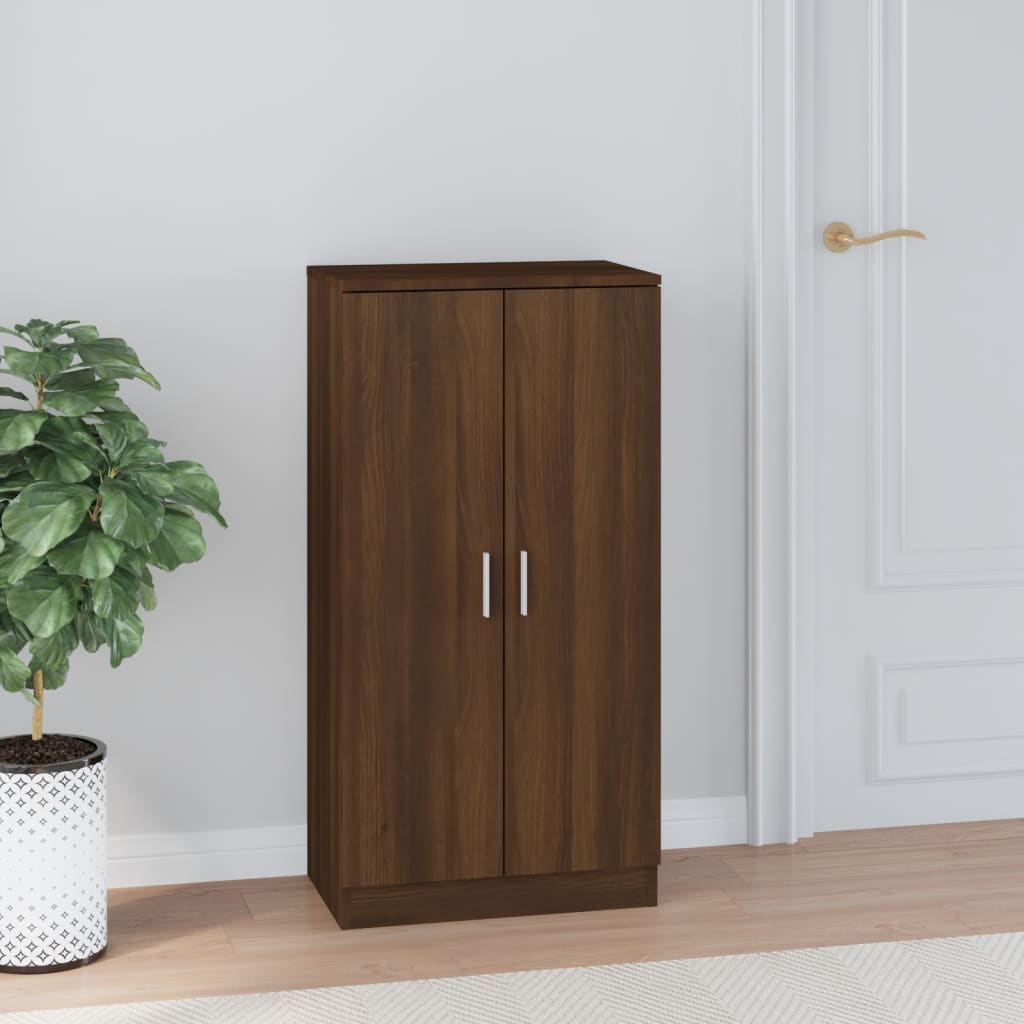 Armoire à chaussures Chêne marron 55x35x108cm Bois d'ingénierie - XIOS