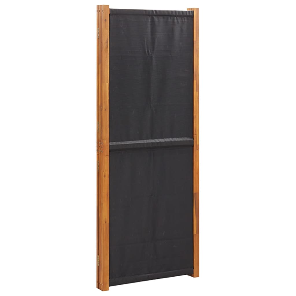Cloison de séparation 3 panneaux Noir 210x180 cm - XIOS
