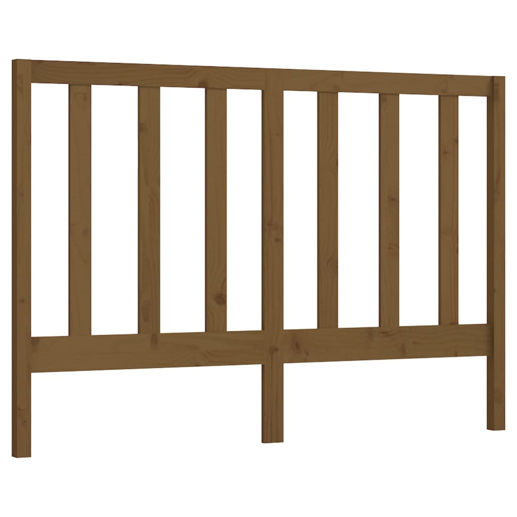 Tête de lit Marron miel 146x4x100 cm Bois massif de pin - XIOS