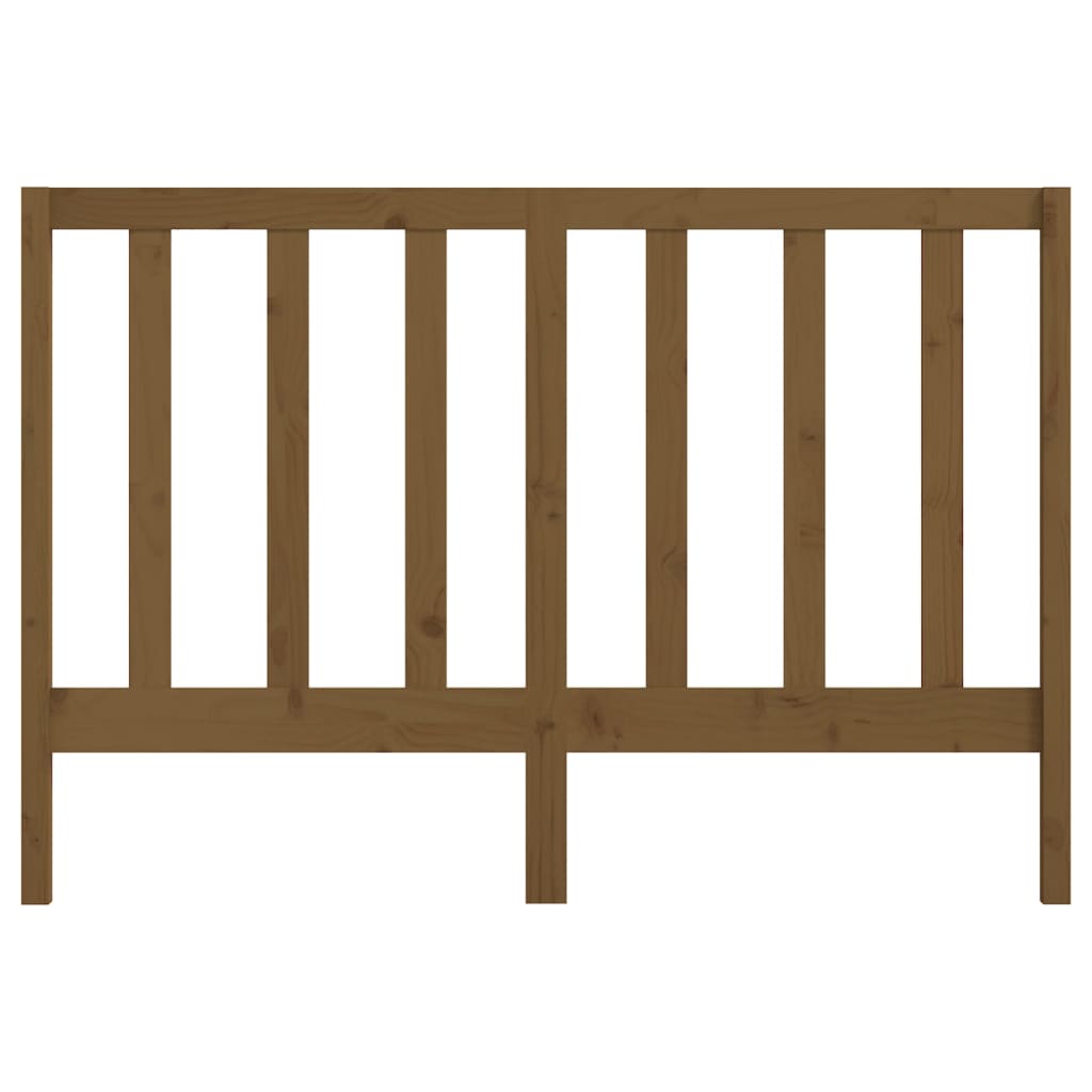 Tête de lit Marron miel 146x4x100 cm Bois massif de pin - XIOS