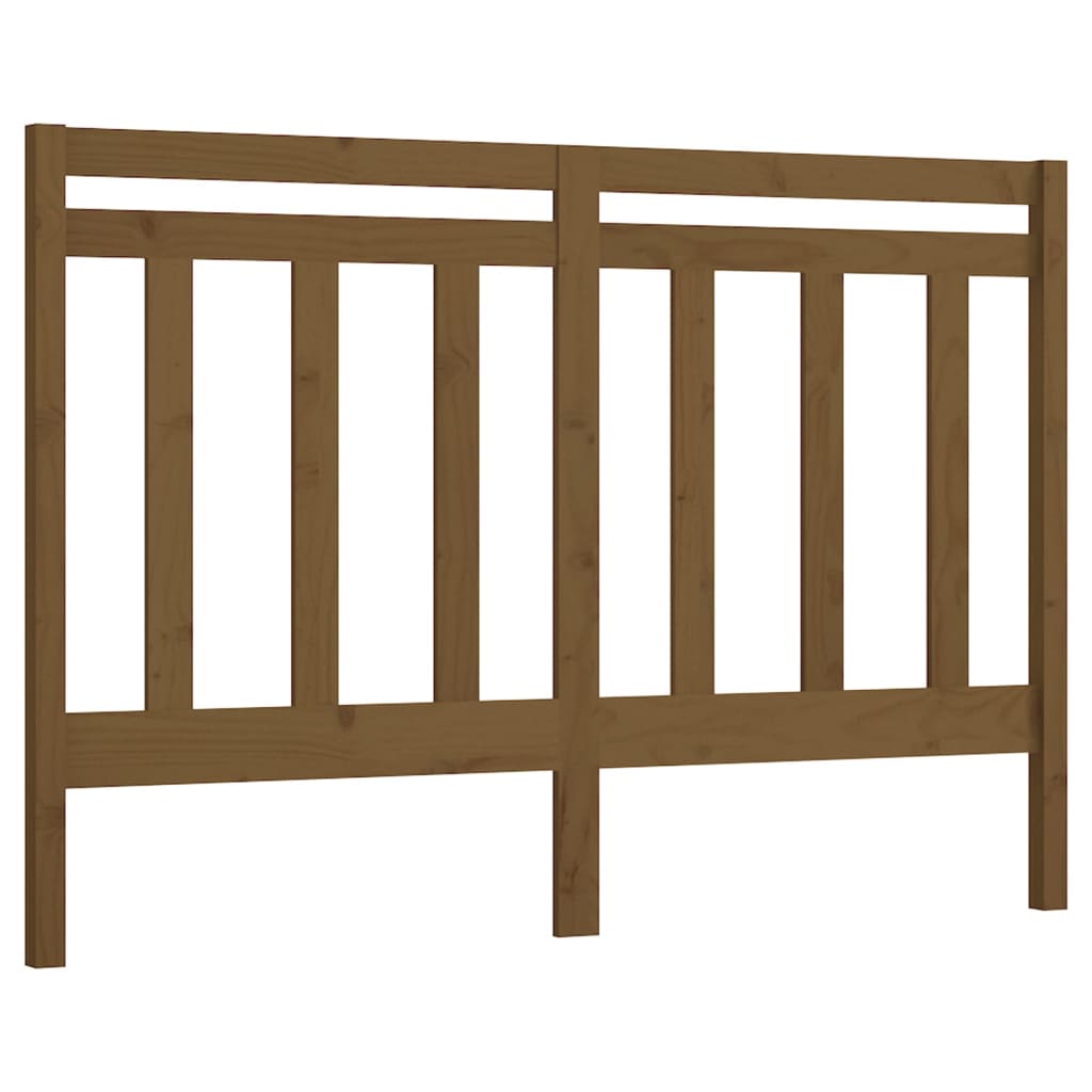 Tête de lit Marron miel 166x4x100 cm Bois massif de pin - XIOS