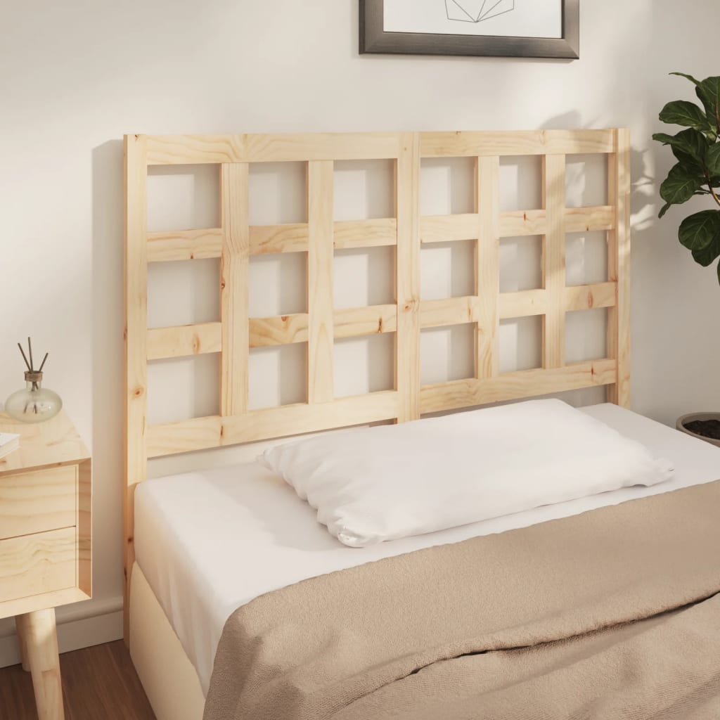 Tête de lit 125,5x4x100 cm Bois massif de pin - XIOS