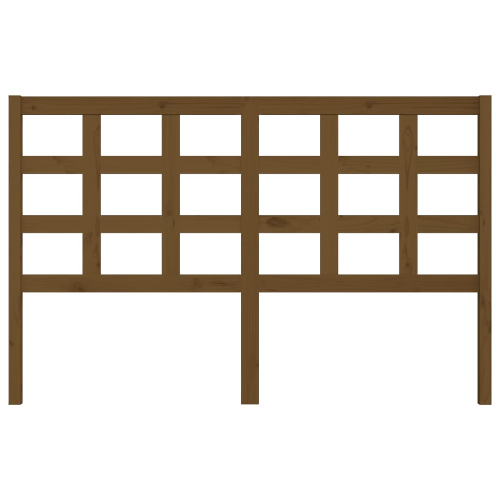 Tête de lit Marron miel 156x4x100 cm Bois massif de pin - XIOS