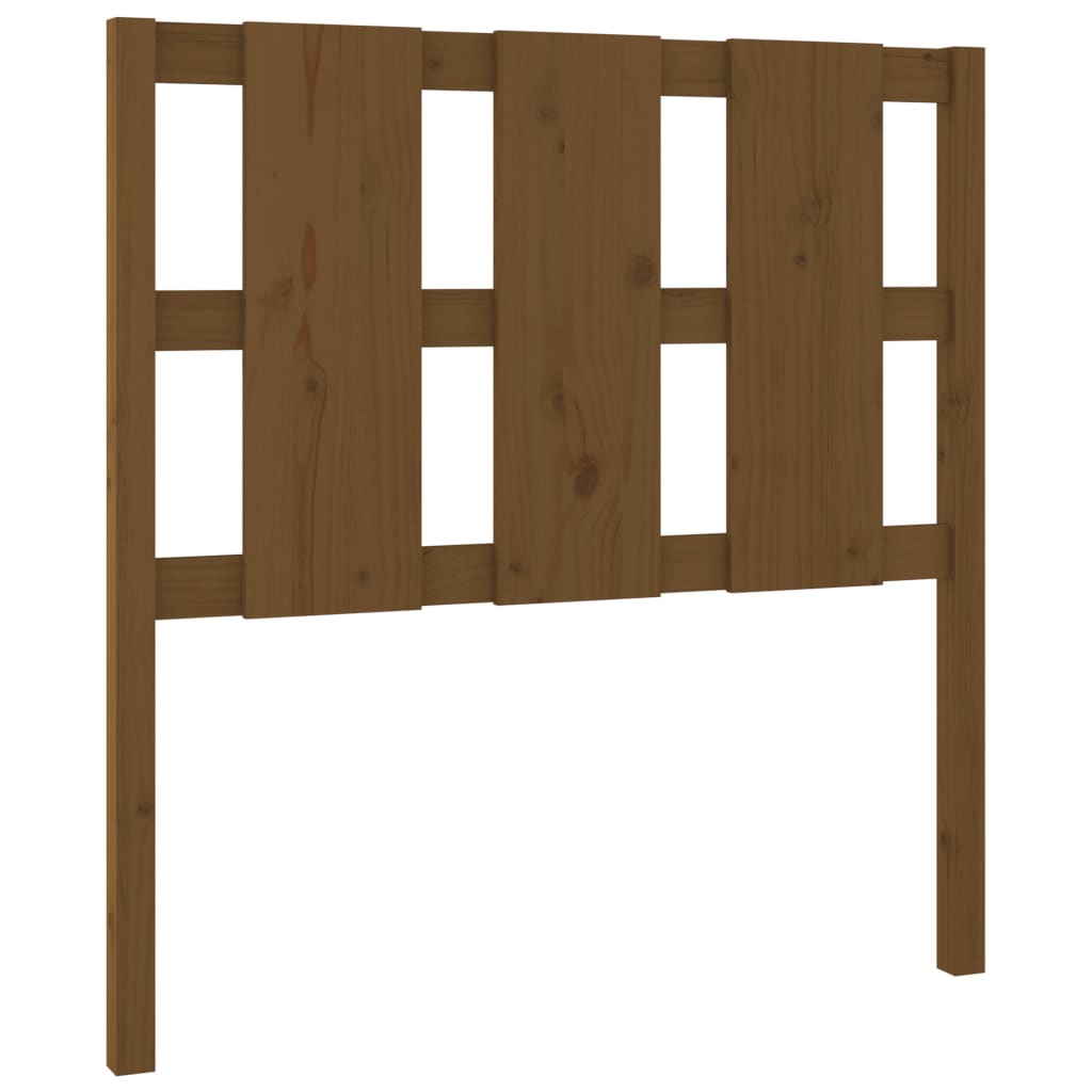 Tête de lit Marron miel 105,5x4x100 cm Bois massif de pin - XIOS