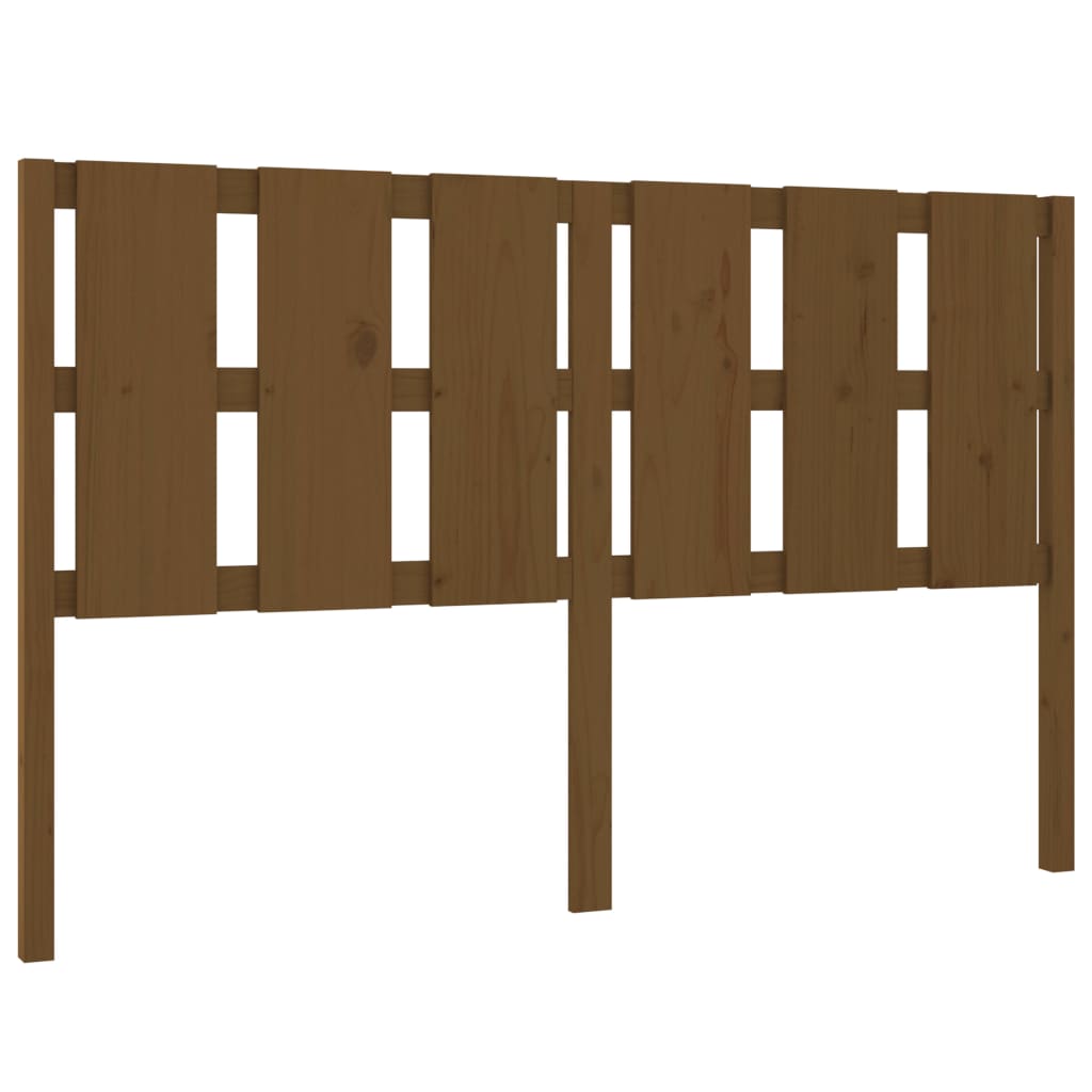 Tête de lit Marron miel 155,5x4x100 cm Bois massif de pin - XIOS