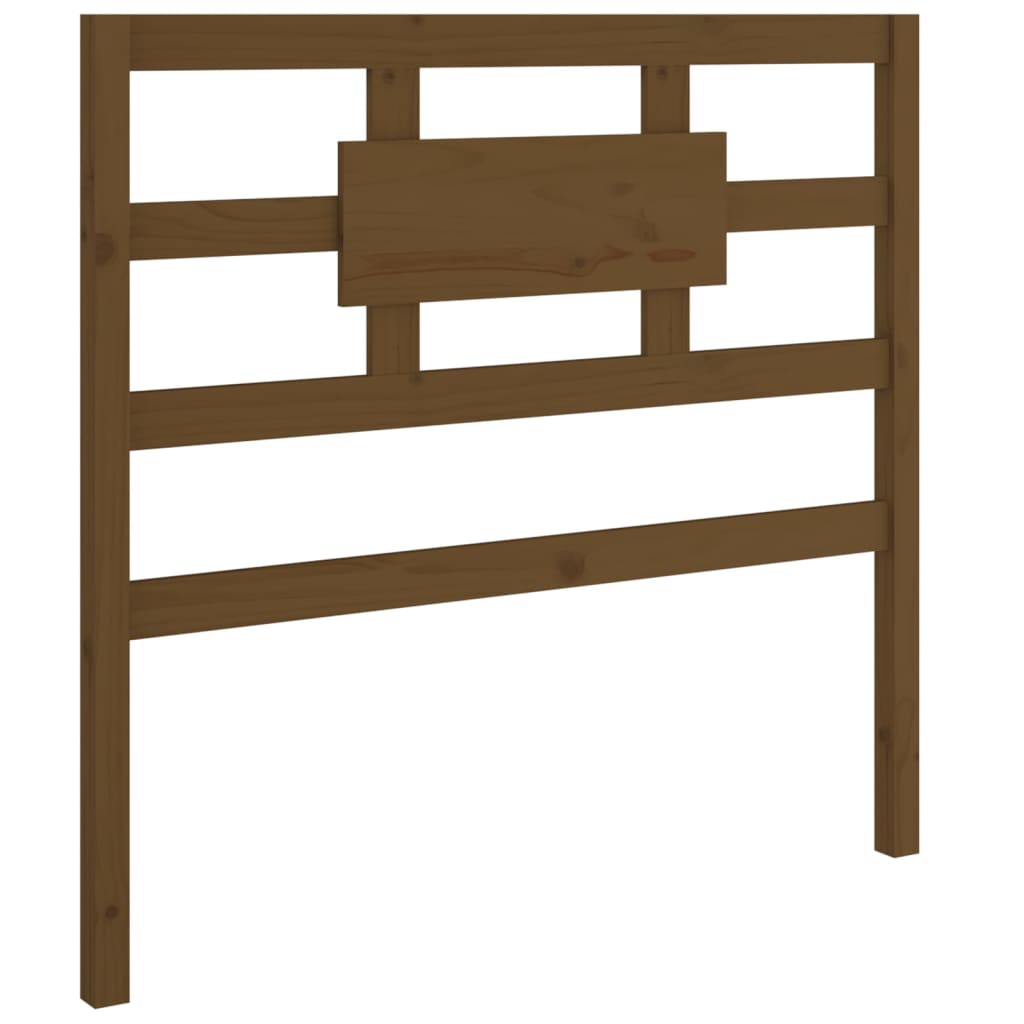 Tête de lit Marron miel 95,5x4x100 cm Bois massif de pin - XIOS