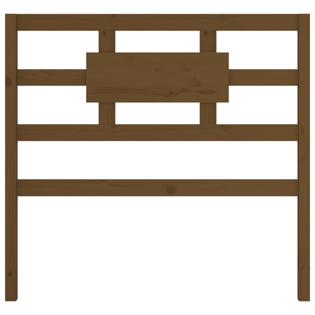 Tête de lit Marron miel 95,5x4x100 cm Bois massif de pin - XIOS