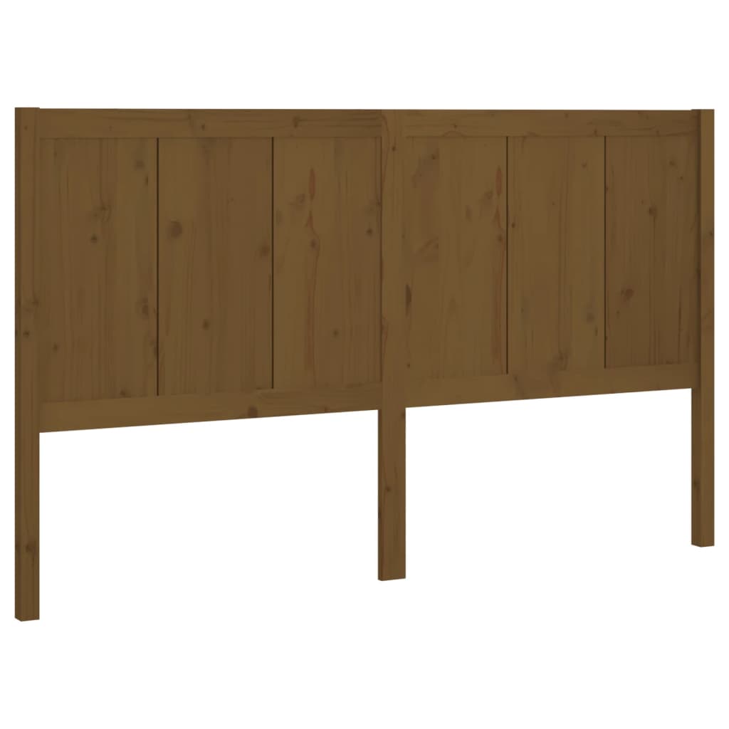 Tête de lit Marron miel 205,5x4x100 cm Bois massif de pin - XIOS