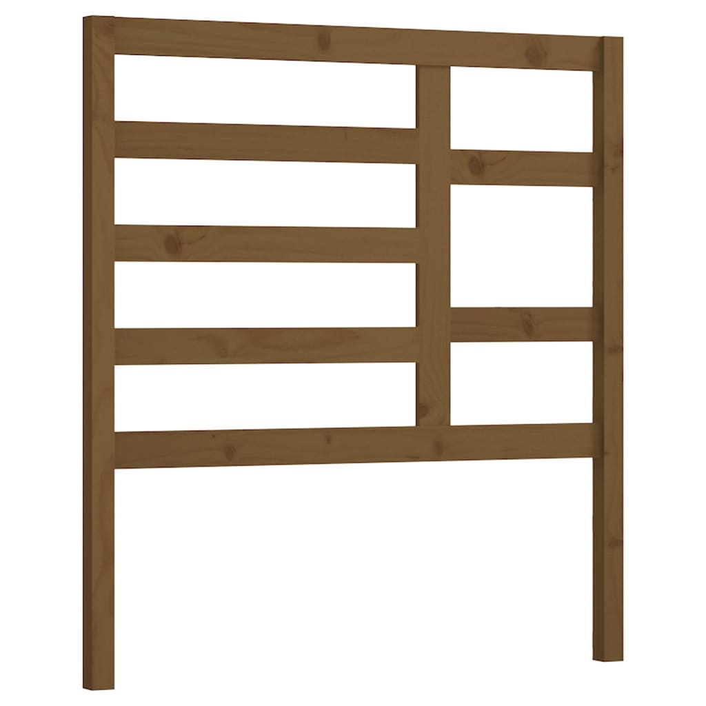 Tête de lit Marron miel 96x4x104 cm Bois massif de pin - XIOS